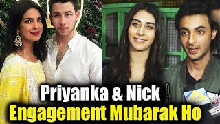 Engagement Mubarak Ho | Aayush Sharma And Warina Best Wishes Priyanka Chopra And Nick Jonas