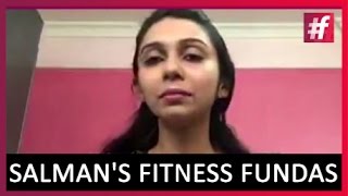 Secret of Salman Khan's Fitness By Heena B. | Live on #fame