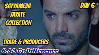 Satyameva Jayate Collection Day 6 I Trade And Producers I Difference Is Over 6 Crores