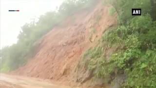 Cleaning work continues at Mangalore-Kodagu highway following landslide