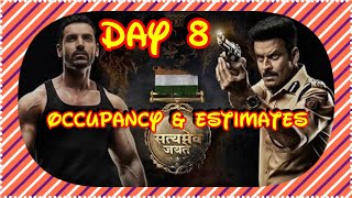 Satyameva Jayate Audience Occupancy And Collection Estimates Day 8