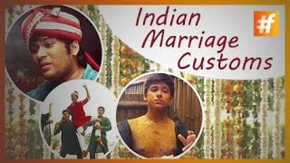 Indian Marriage Customs in Daily Life!
