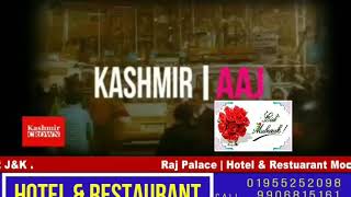 Kashmir crown presents Kashmir Aaj Wednesday 22nd August 2018