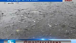 too many fishes died in bhadar river Rajkot