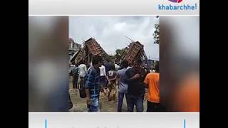 Bus stand slab collapsed in Surat