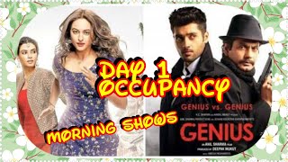 Genius Vs Happy Phirr Bhag Jayegi Audience Occupancy Day 1 Morning Shows