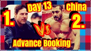 Sultan Vs Mission Impossible Fallout Advance Booking Day 13 In China l Salman Film On No. 2