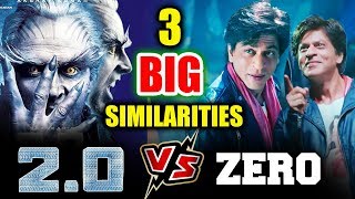 3 Big Similarities Between ROBOT 2.0 And ZERO | Akshay Kumar | Shahrukh Khan