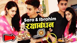 Sara Ali Khan Celebrates Raksha Bandhan With Brother Ibrahim Ali Khan