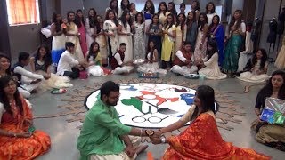 Fashion Institute in Surat Celebrated Clean India theme based Rakshabandhan