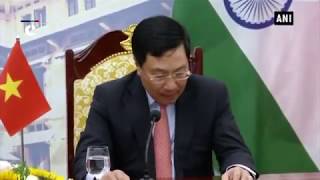 Vietnam Foreign Minister lauds political trust between India & Vietnam