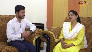 Namma Atithi SSV TV  Social Worker Airin With Anchor Nitin Kattimani 11