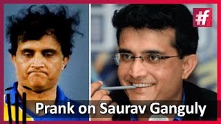 #fame cricket -​​ Prank on Saurav Ganguly :Harsha Bhogle's Funny Memoirs