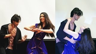 Aayush Sharma & Warina Hussain LIVE DANCE On Akh Lad Jaave | Loveratri Promotion