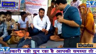 भिवानी में गौ रक्षक की बिगड़ी तबीयत 5 दिनों से बैठे हैं भूख हड़ताल पर