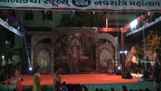 Navratri Garba Exclusive Coverage Of Dholakiya School by Abtak Channel