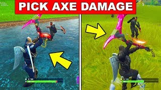 Deal damage with a Pickaxe to Opponents - FORTNITE WEEK 8 CHALLENGES SEASON 5