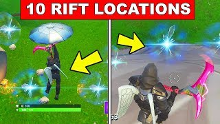Use a Rift at Different Spawn Locations - FORTNITE WEEK 8 CHALLENGES SEASON 5