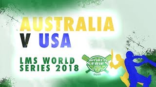 Australia v USA | LMS Chester World Series 2018 | Day 3