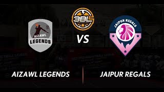 3BL Season 1 Round 5(Bangalore) - Full Game - Day 1 - Jaipur Regals vs Aizwal Legends
