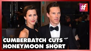 fame hollywood -​​ Benedict Cumberbatch leaves Honeymoon Midway. But Why?