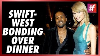 fame hollywood -​​ Taylor Swift and Kanye West Go Out Dining For Musical Collaboration Discussion
