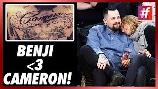 fame hollywood -​​ Benji Madden Tattooes Wife Diaz's Name On Chest