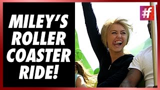 fame hollywood -​​ Miley Cyrus And Patrick Schwarzenegger Go Roller-Coastering