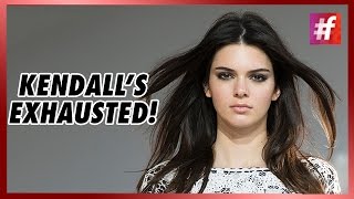 fame hollywood -​​ Kendall Jenner's Fashionably Tired!