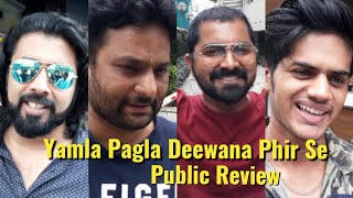 Yamla Pagla Deewana Phir Se - Public Review - Dharmendra, Bobby Deol,Sunny Deol,Kriti Kharbanda