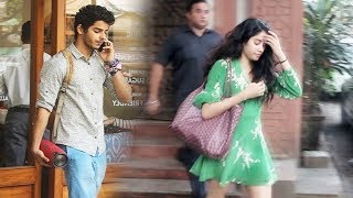 Janhvi Kapoor And Ishaan Khattar Spotted Together At Amrapali Jewellery