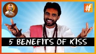 Comedy Video | BABA GYANCHO 5 Benefits of Kiss