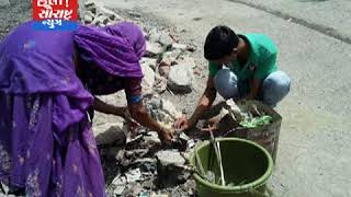 ઓવનગઢના મહિલા સરપંચ દ્વારા સફાઈ અભિયાન હાથ ધરાયુ