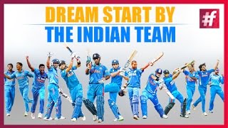 fame cricket -​​ Dream start by the Indian Cricket Team - #WCwithHarsha