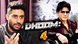 Abhishek Bachchan Reaction On Shahrukh Khan In DHOOM 4