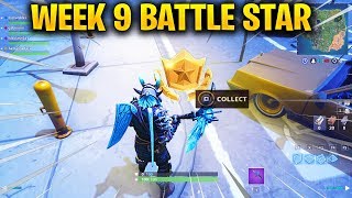Follow The Treasure Map Found in Shifty Shafts - WEEK 9 BATTLE STAR LOCATION in Fortnite Challenges