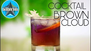 How to make Brown Cloud coktail | Cocktail with Red Bull | Dada Bartender