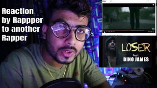 Reaction to Dino James - Loser | RAP KNOWLADGE VIDEO  | HOWTORAP | Being Indian