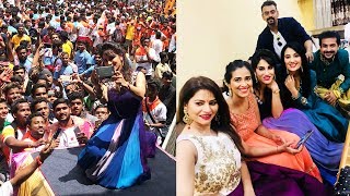 Smita Gondkar At Dahi Handi 2018 Celebration | Megha Dhade, Sai, Pushkar, Aastad