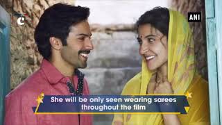 Wearing a saree "changed' Anushka"s body language