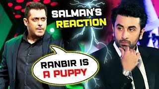 When Salman Khan Called Ranbir Kapoor A PUPPY On Koffee With Karan Show