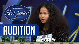 Sempat gugup, tapi Keiko berhasil dapat Titanium Tiket! - AUDITION 1 - Indonesian Idol Junior 2018