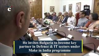 President Kovind holds delegation level talks with his Bulgarian counterpart Rumen Radev