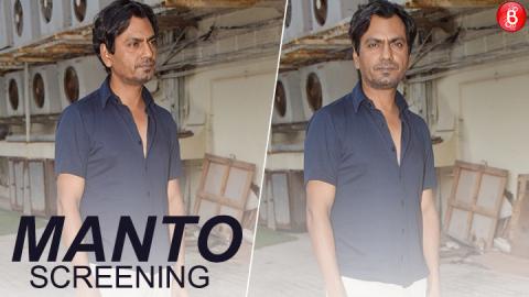 Nawazuddin Siddiqui Attends 'Manto's Special Screening!