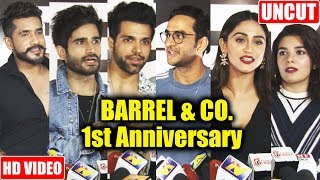 1st Anniversary Of Barrel & Co | Karan Tacker, Krystle D'Souza, Vikas Gupta