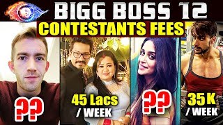 Bharti Singh To Dipika Kakar Bigg Boss 12 Contestants Fee Revealed