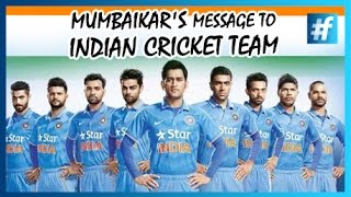 What's Your Message for Indian Cricket World Cup Team?