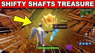 Follow The Treasure Map Found in Shifty Shafts - FORTNITE WEEK 9 CHALLENGES SEASON 5