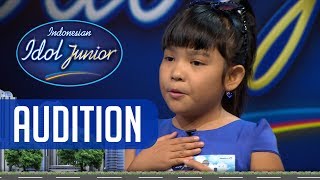Yuk joget dangdut bersama Kayla! - AUDITION 2 - Indonesian Idol Junior 2018