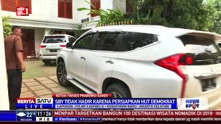 SBY Absen Rapat Tim Pemenangan Prabowo-Sandi